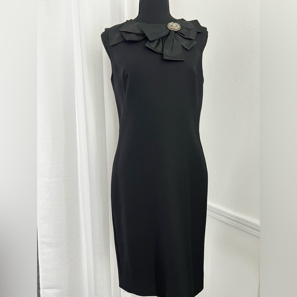 McQueen Crystal Bow Dress